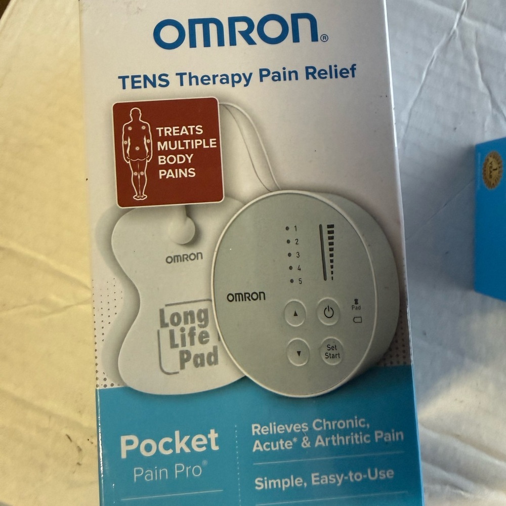 Omron TENS Therapy Pain Relief Device – Brand New
